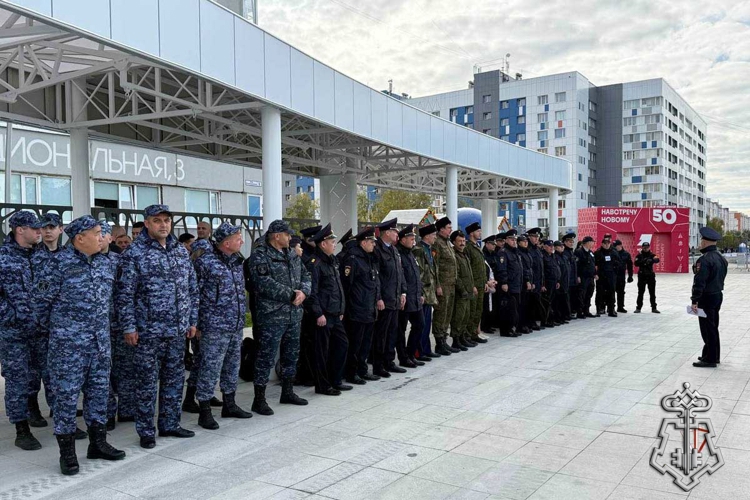 РОСГВАРДИЯ ОБЕСПЕЧИЛА БЕЗОПАСНОСТЬ ПРАЗДНОВАНИЯ ЮБИЛЕЯ НОВОГО УРЕНГОЯ